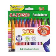 Alpino Maxi 24'lü Jumbo Keçeli Kalem