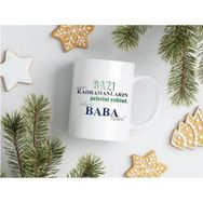 Alpşan Ticaret Babalar Günü Beyaz Kupa