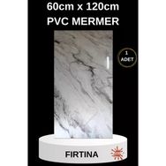 Alternatif Kaplama UV PVC Fırtına Mermer Desenli 1 Adet 60x120cm Ev Ofis Otel Duvar Kaplama Paneli
