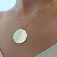 Altın 3.20 gr Plaka Kolye