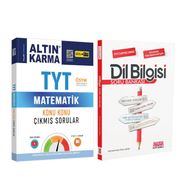 Altın Karma Tyt Matematik Konu Konu Çıkmış Sorular ve Akm Dil Bilgisi Soru Bankası Seti 2 Kitap
