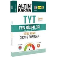 Altın Karma Yayınları TYT Fen Bilimleri Konu Konu Çıkmış Sorular
