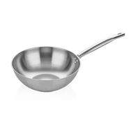 Altınbaşak 30 cm Paslanmaz Sap Çelik Wok Tava