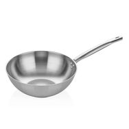 Altınbaşak Çelik Gümüş Saplı 26 cm Wok Tava
