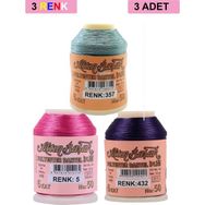 Altınbaşak Royaleks No: 005-432-357 3 Adet 20 gr Oya ve Dantel İpi