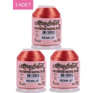 Altınbaşak Royaleks No: 047 3 Adet 20 gr Oya ve Dantel İpi