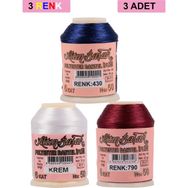 Altınbaşak Royaleks No: 790-430 3 Adet 20 gr Oya ve Dantel İpi