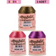 Altınbaşak Royaleks No: 858-508-008 3 Adet 20 gr Oya ve Dantel İpi