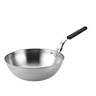 Altınbaşak Siyah Saplı 26 cm Çelik Wok Tava