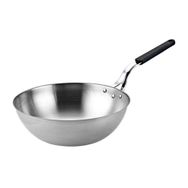 Altınbaşak Siyah Saplı 28 cm Çelik Wok Tava