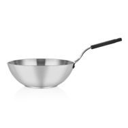Altınbaşak Siyah Saplı 30 cm Çelik Wok Tava