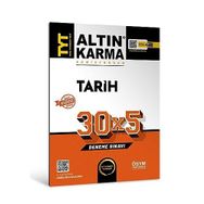 Altınkarma TYT Tarih 2023 30x5 Deneme Sınavı