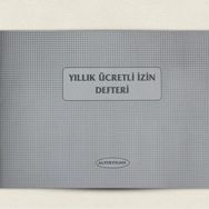 Altınyıldız 40 Yaprak Karton Kapak Yıllık Ücretli İzin Defteri