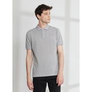 Altınyıldız Classics 4A9000000003 Polo Yaka Gri Beyaz Erkek T Shirt