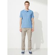 Altınyıldız Classics 4A9000000004 Polo Yaka İndigo Beyaz Erkek T Shirt