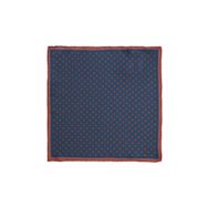 Altınyıldız Classics Desenli Lacivert-Bordo Klasik Mendil
