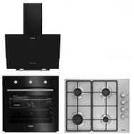 Altus 133 B - 181 GID - 535 B Siyah 3'lü Ankastre Set