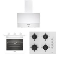 Altus ALA 321 W - ALA 159 DHW - ALA 540 W Beyaz 3'lü Ankastre Set