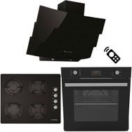 Alveus Century 627 MODW - GLS640 - MFA627 Si̇yah 3'lü Ankastre Set