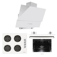 Alveus Chief 604 MFA 604 - GLS 640 - MOD 3000 3'lü Beyaz Ankastre Set