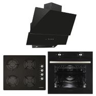 Alveus Chief 604 MFA 604 - GLS 640 - MOD 3000 3'lü Siyah Ankastre Set