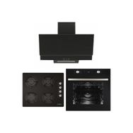 Alveus GlS 640 - MFA 627 - F17 Baker Siyah 3'lü Ankastre Set