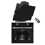 Alveus Majestic MFA 627 - MOD 3000 2'li Siyah Ankastre Set