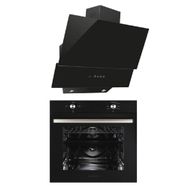 Alveus MFA 604-MOD 3000 Siyah 2'li Ankastre Set