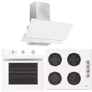 Alveus MFA604 - GLS640 - F17/60 Beyaz 3'lü Ankastre Set