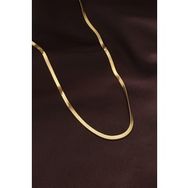 Amazeus 316L Çelik Altın Renk 60 cm İtalyan Zincir Kolye