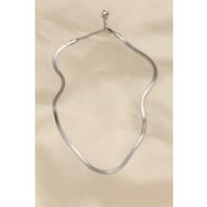 Amazeus 316L Çelik Silver Renk 45 cm İtalyan Zincir Model Kadın Kolye