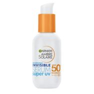 Ambre Solaire Invisible Serum Super UV Günlük Güneş Koruyucu SPF50 30 ml Serum