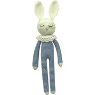 Amigurumi Mavi Uyku Arkadaşı Örme Tavşan Oyuncak