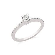 Amor TRYZ28003F028 0.28 Karat Tektaş Pırlanta Yüzük