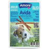 Amore 12x10 gr Avida Lamb Dog Sticks Kuzulu Köpek Ödül Çubukları