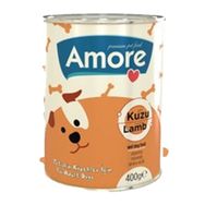 Amore Dog Lamb Chunks Kuzu Parça Etli 6x400 gr Yetişkin Köpek Konserve Mama
