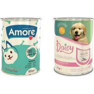 Amore Kuzu Etli Pirinçli Ezme 6'lı Yavru Köpek Konserve Maması