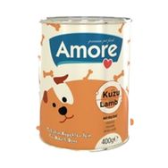 Amore Parça Etli 12x400 gr Yetişkin Köpek Konserve Maması