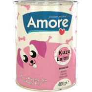 Amore Tahılsız Puppy Kuzu Parça Etli 400 gr Yavru Köpek Konservesi
