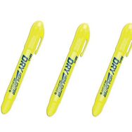 Amos Dry Highlighter Sarı 3 Adet Fosforlu Kalem