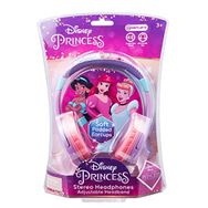 Amplify DY-10901-PR Disney Prensesler Lisanslı Jasmine Ariel Cinderella Sindirella Külkedisi Küçük Denizkızı Çocuk Kulaklığı