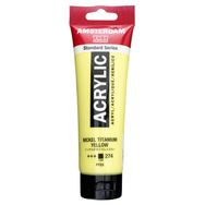 Amsterdam 274 Nickel Titanium Yellow 120ml Akrilik Boya
