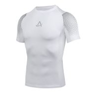 AMZSPORT 112008 Kısa Kollu Beyaz Erkek Spor T-shirt
