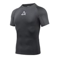 AMZSPORT 112008 Kısa Kollu Gri Erkek Spor T-shirt
