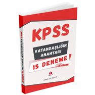 Anahtar Kitap KPSS Vatandaşlığın Anahtarı 15 Deneme