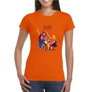 Anason İşleri İstanbul Sözleşmesi Yaşatır Turuncu AS1 Alpha Kadın T-shirt