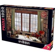 Anatolian 1065 Pencere Kedileri 1000 Parça Puzzle