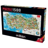 Anatolian 1500 Parçalık Türkiye Haritası Puzzle