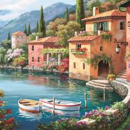 Anatolian 2000 Parça Villagio Dal Lago Puzzle