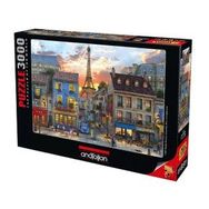 Anatolian 3000 Parça Paris Sokakları Puzzle